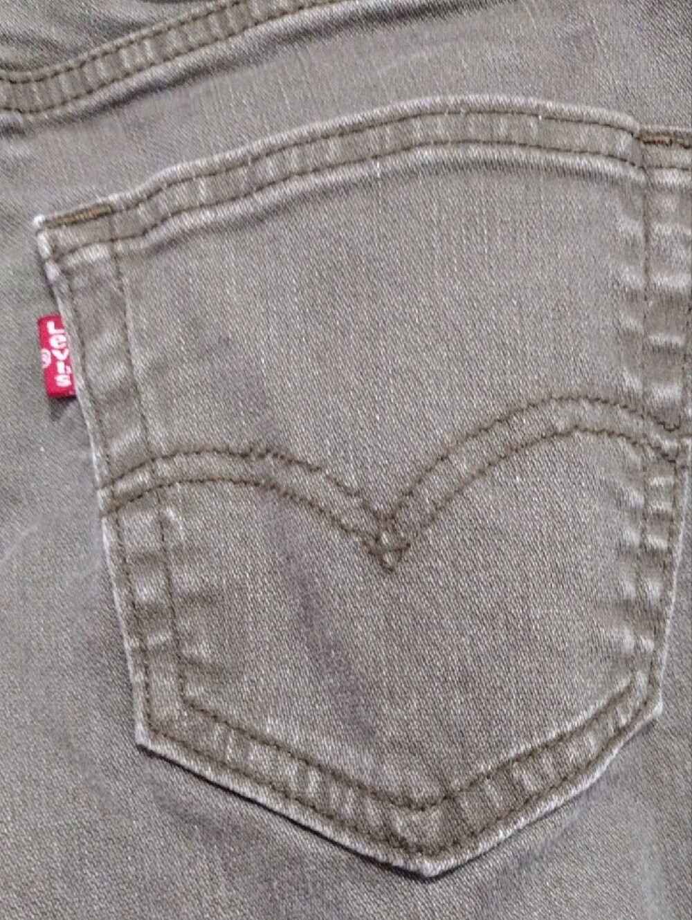 Levi's 511 Slim Straight Jeans Gray W28 - Picture 4 of 12